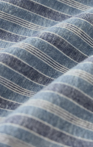 The Perfect Striped Linen Pant