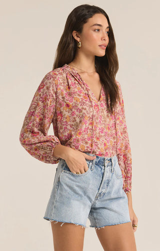 Carine Lima Floral Blouse