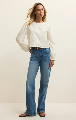 Tatiana Embroidered Top