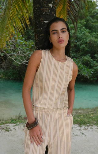 Sloane Knit Striped Top