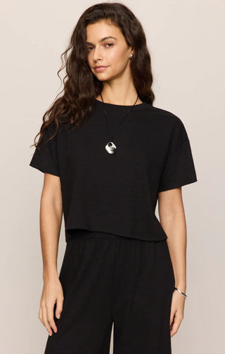 Sway Textured Crop Tee