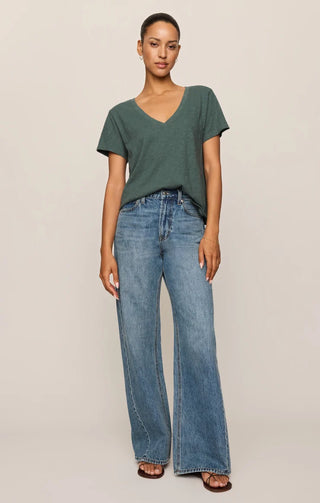 Nomad V-Neck Slub Tee