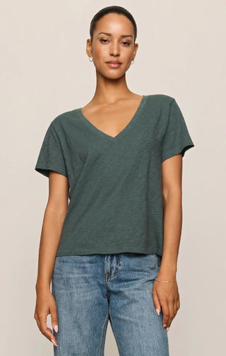 Nomad V-Neck Slub Tee