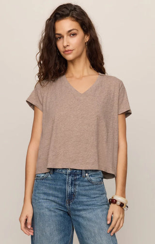 Nomad V-Neck Slub Tee