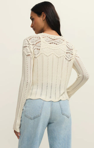 Alycia Crochet Sweater