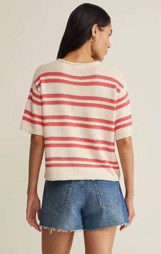 Prado Stripe Sweater Tee