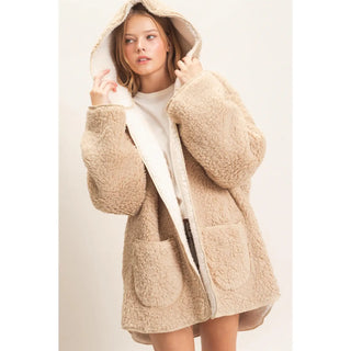 Hooded Sherpa Jacket