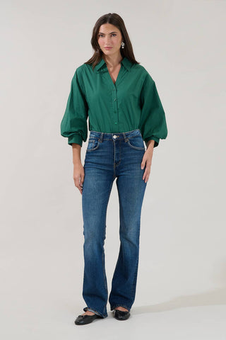 Chalet Button Down Top
