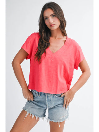 Tilly V-Neck Baby Tee