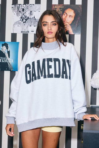'FOOTBALL & GAMEDAY' Reversible Sweatshirt