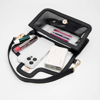 Nina Clear Gameday Shoulder Bag