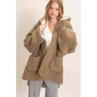 Hooded Sherpa Jacket