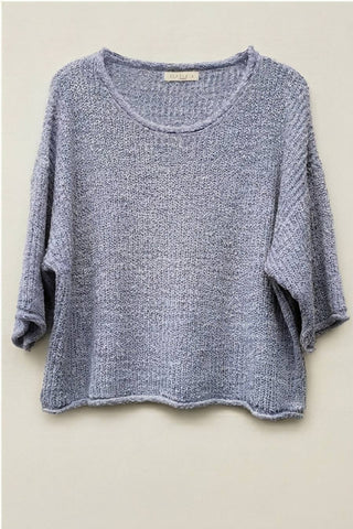 The Favorite 3/4 Sleeve Crew Neck Sweater