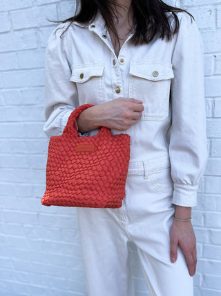 Burnt Orange Mini Woven