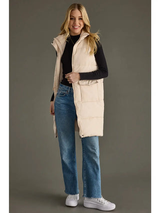 Long Puffer Vest