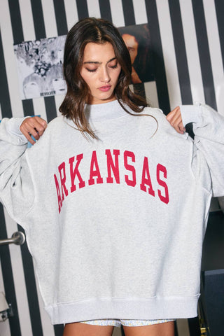 'ARKANSAS & AR' Reversible Sweatshirt