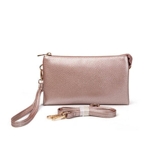 Three Compartments Crossbody Bag