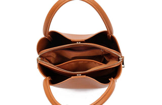 Clara Compartment Satchel/Crossbody Bag