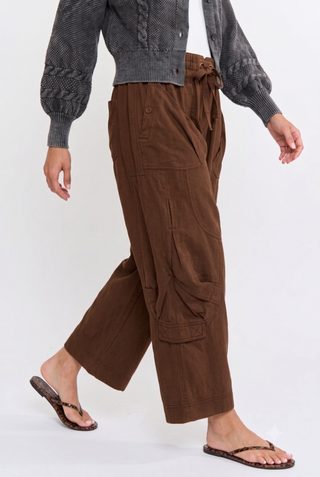 Penny Wide-Leg Cargo Pants