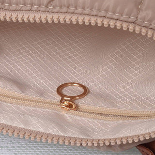 Quilted Puffer Crossbody Bag