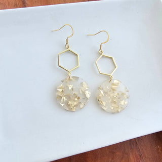 Layla Earrings - Gold Flake