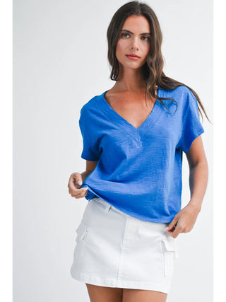 Tilly V-Neck Baby Tee