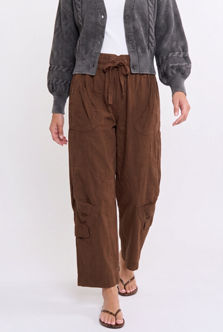 Penny Wide-Leg Cargo Pants