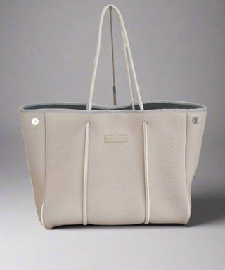 The Parker Tote - Greige