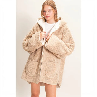 Hooded Sherpa Jacket