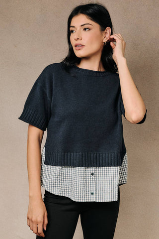 Double Take Sweater Top