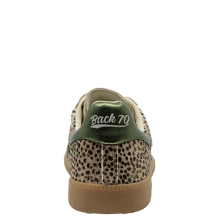Cloud W26 in Pois Gold Forest Sneakers