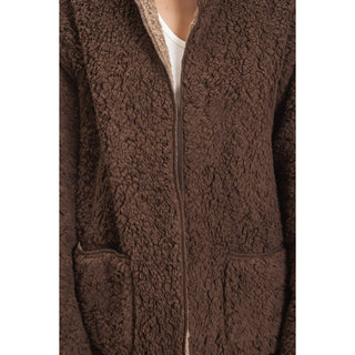 Hooded Sherpa Jacket