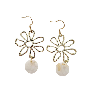 Maisy Earrings - Cream