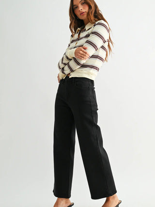 The Classic Wide Leg - BLK