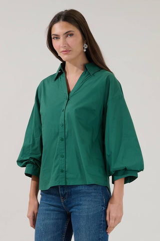 Chalet Button Down Top