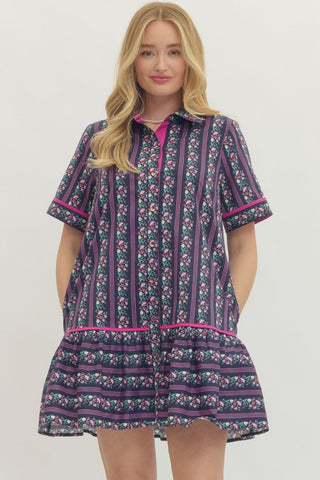 Nori Floral Mini Dress