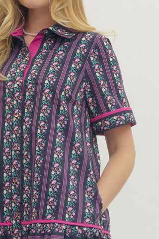 Nori Floral Mini Dress