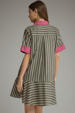 Cadette Stripe Mini Dress