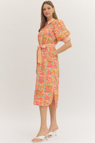 significant other tabitha midi dress Significant Other Tabitha Midi Dress