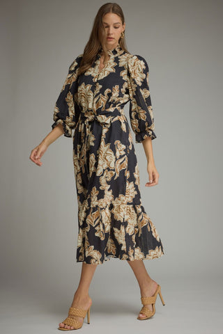 Becky Floral Midi Dress