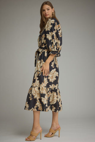Becky Floral Midi Dress