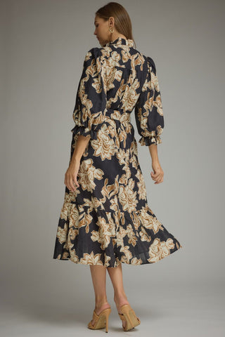 Becky Floral Midi Dress