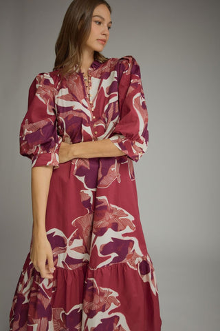 Watson Floral Midi Dress