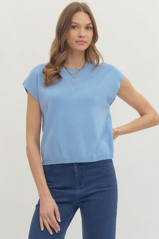 Cambell Cap Sleeve Sweater