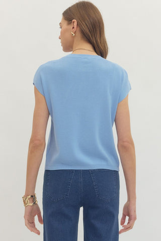 Cambell Cap Sleeve Sweater