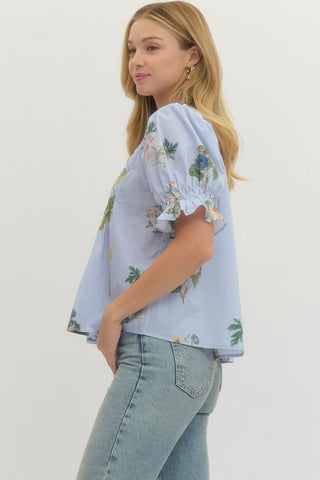 Darling Pintuck Blouse