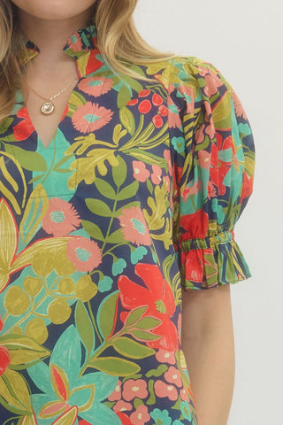 Lori Floral Blouse