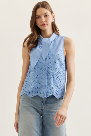 Bethany Eyelet Top