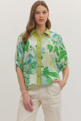 Grace Botanical Blouse