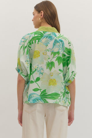 Grace Botanical Blouse